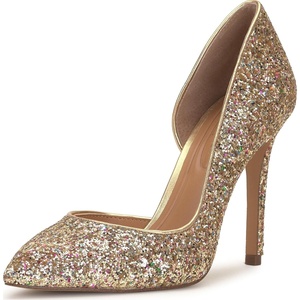 Jessica Simpson Women’s Prizma D’Orsay Pump(Party Gold)